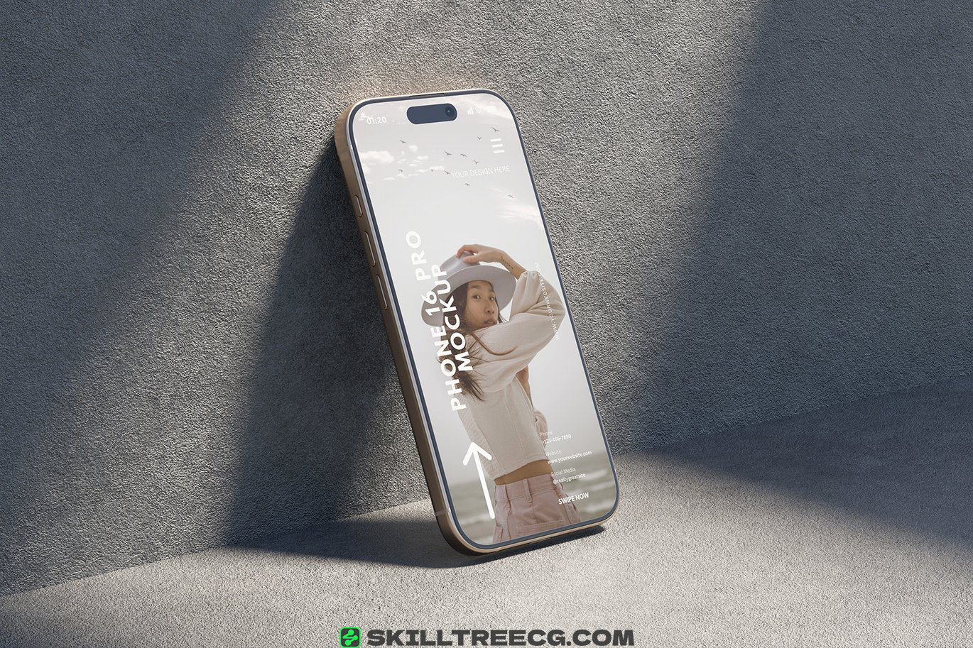 图片[2]-Smartphone 16 Pro Mockup（678001）-技能树